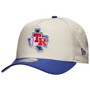 New Era Mens Texas Rangers 9Forty A Frame Adjustable SnapBack  One Size  Cap Ne